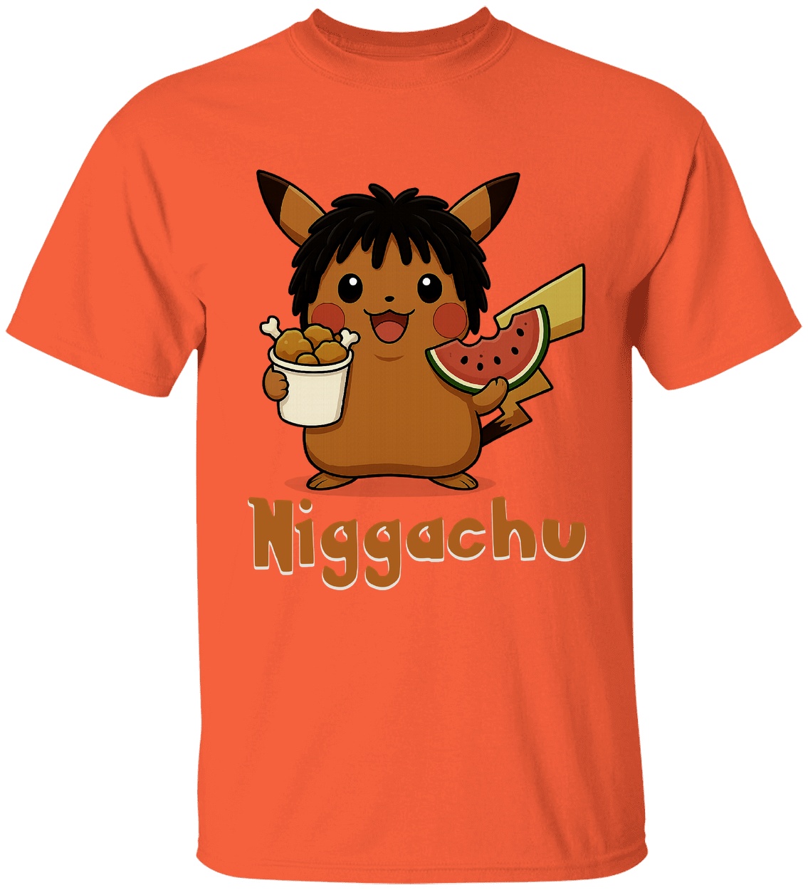 Niggachu Pokemon Shirt - Image 7