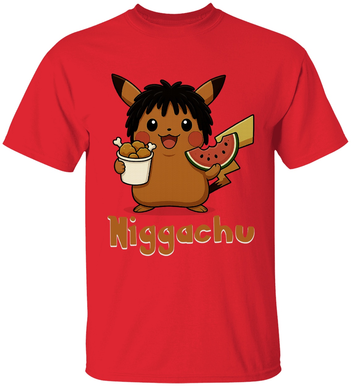 Niggachu Pokemon Shirt - Image 6