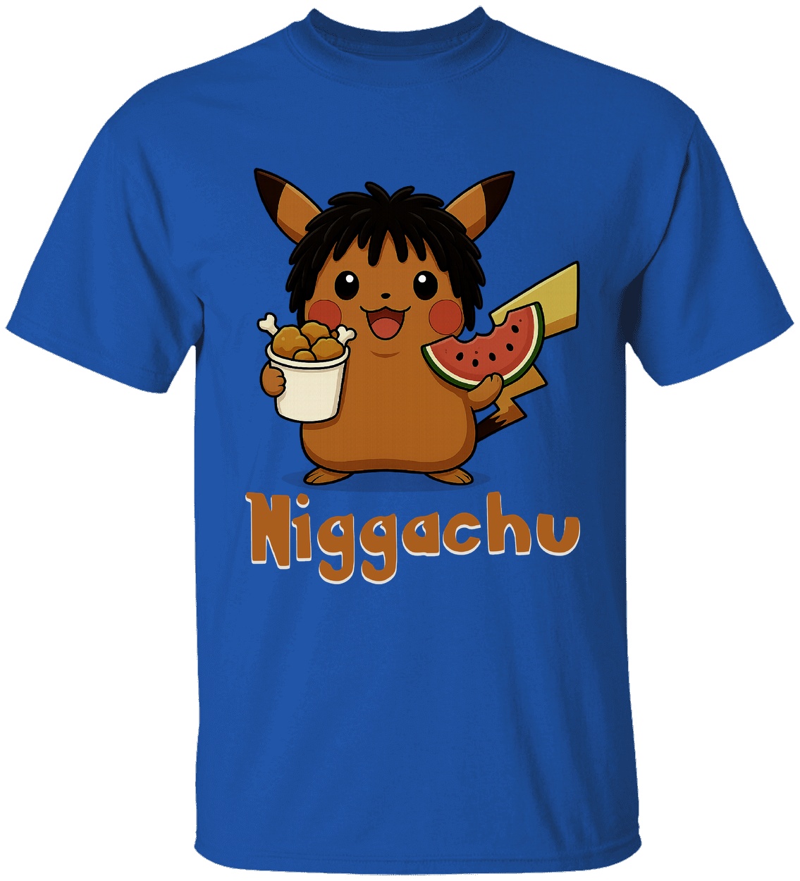 Niggachu Pokemon Shirt - Image 5